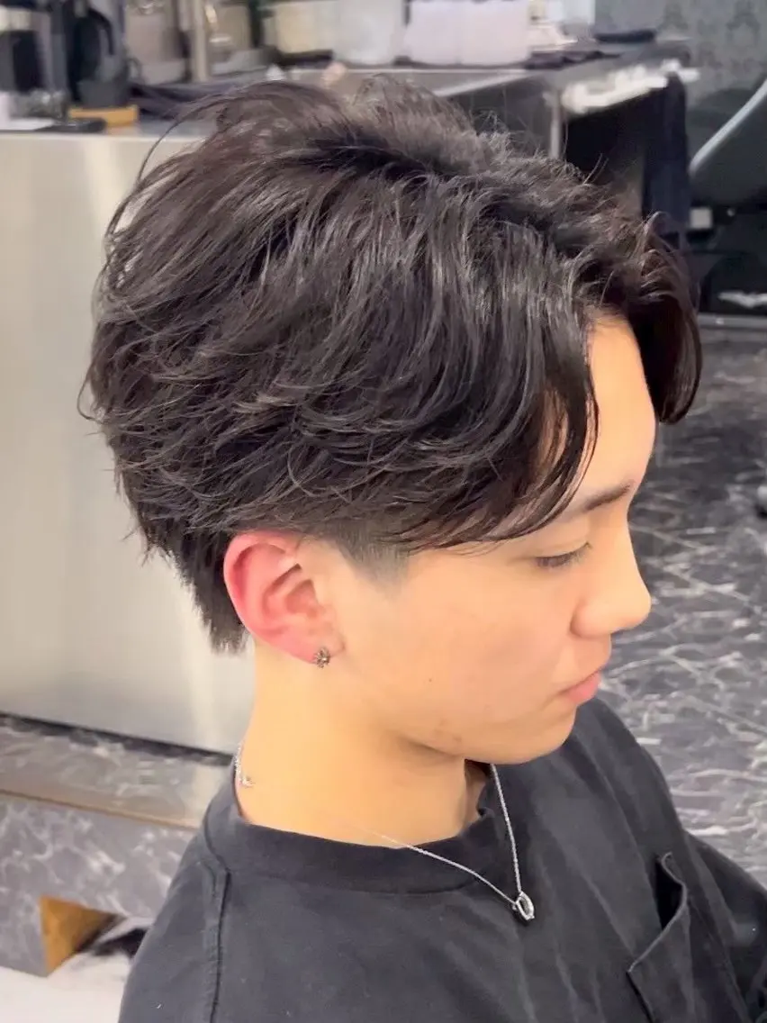 メンズ カット パーマ Ayaka メンズモデル募集中のヘアスタイル