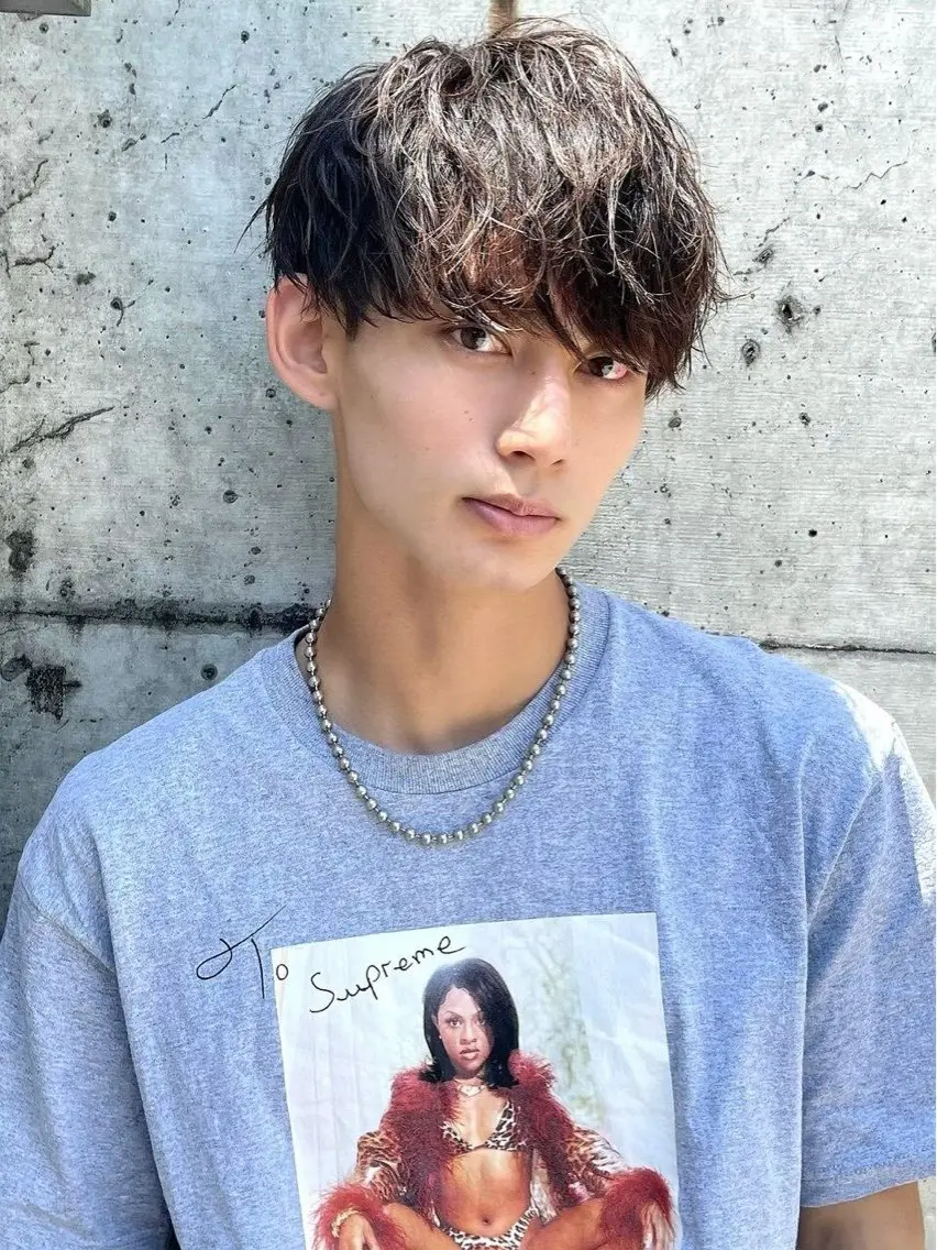 パーマ メンズ 当日予約⭕️ 太田のヘアスタイル