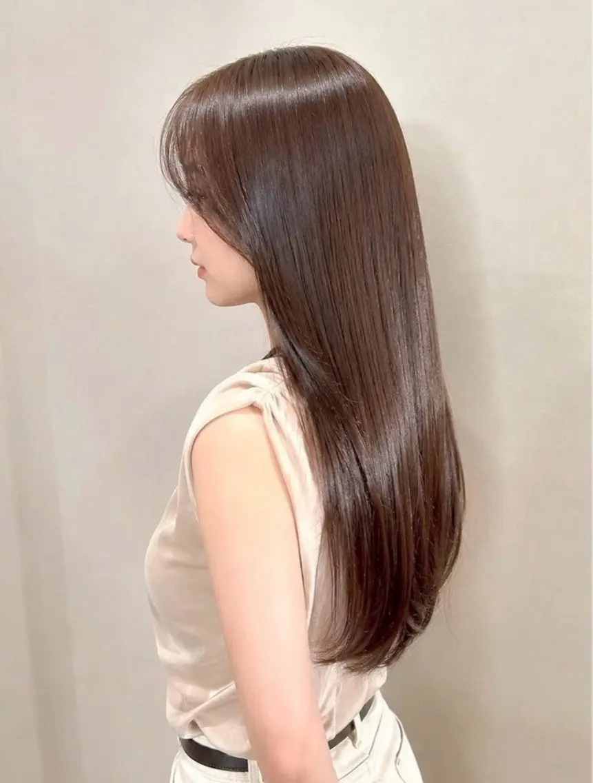カラー 長野 美鈴のヘアスタイル