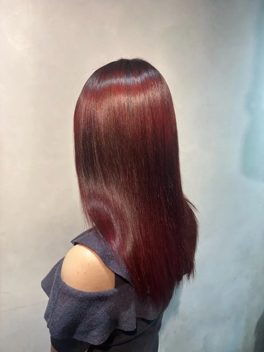 セミロング 城川 ノアのヘアスタイル