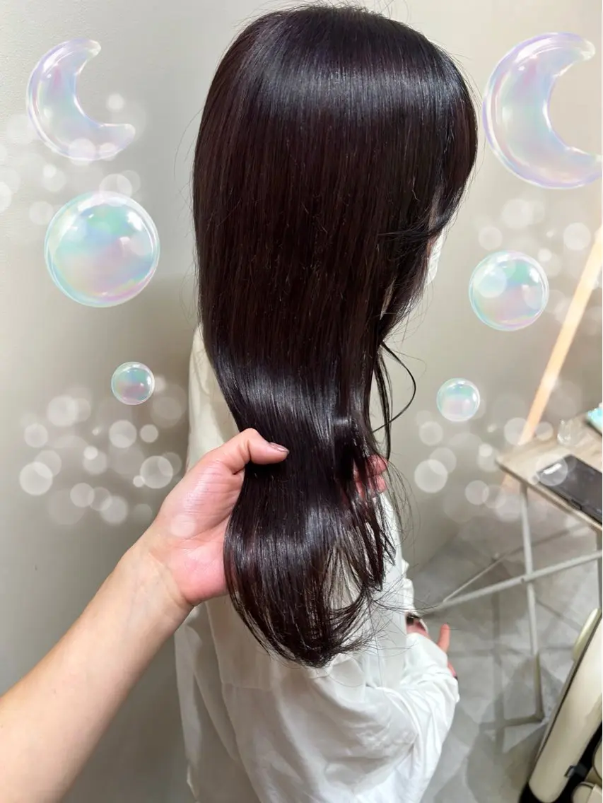 カラー レッドカラー カット ヘアカラー トリートメント ヘッドスパ 新宿駅近♡個室 ♡関口三都季🌜のヘアスタイル