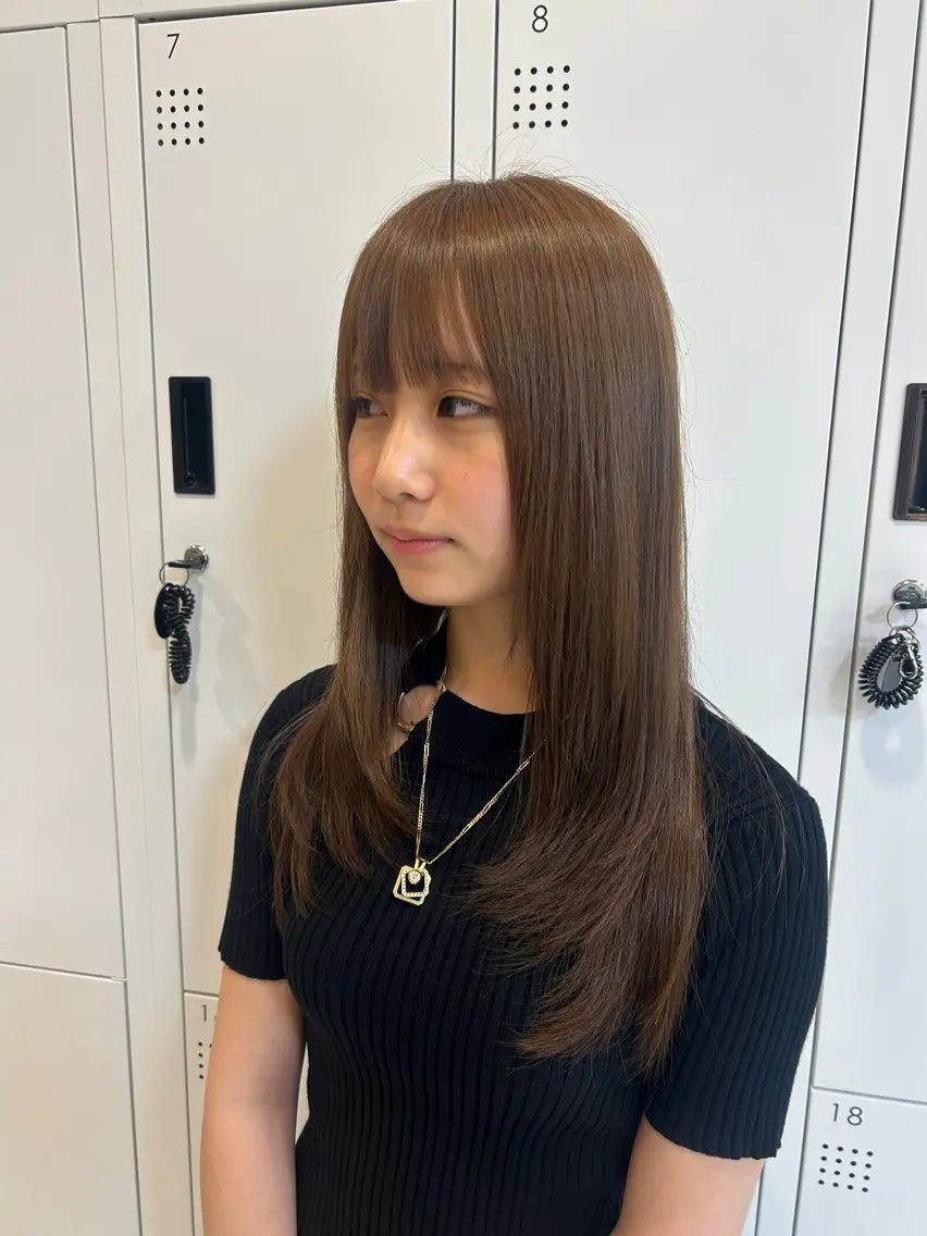 透明感トーンアップカラー✨（ブリーチなし）の写真