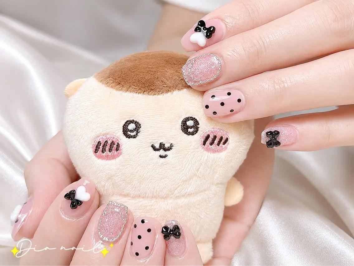 ネイル フットネイル 韓国ネイル レース マグネットネイル ニュアンスネイル ハンドネイル Dia nail サロンのネイルデザイン