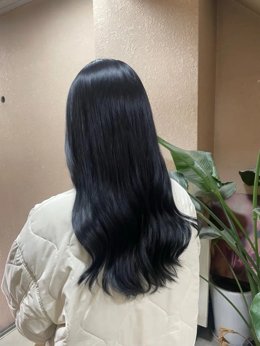 ロング カラー ヘアカラー トリートメント hair salon charme大賀彩矢のヘアスタイル