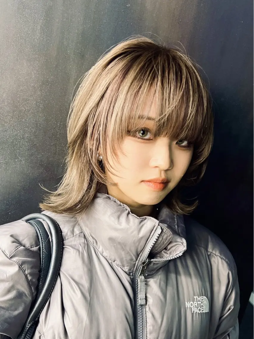ミディアム カラー カット ヘアカラー トリートメント カラー系/カット特化 🟠オオタキマサシのヘアスタイル