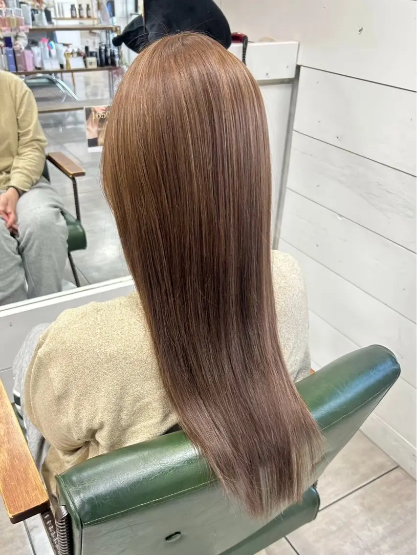 ロング カラー ヘアカラー 本尾 空大のヘアスタイル