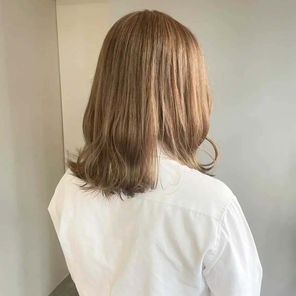 ミディアム ヘアカラー ♡透明感/艶カラー/ M a I ♡のヘアスタイル