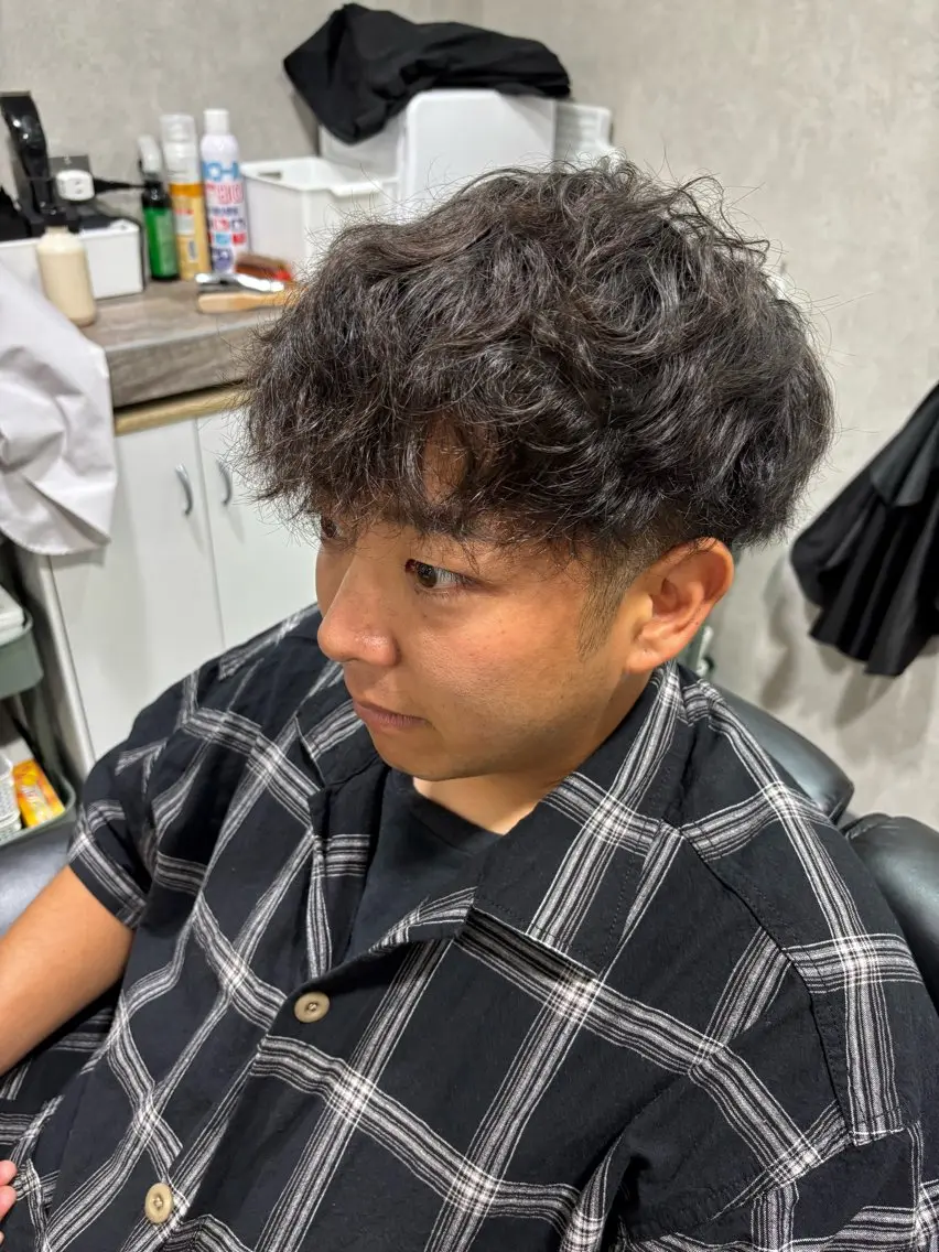 カット(ショートマッシュスタイル)の写真