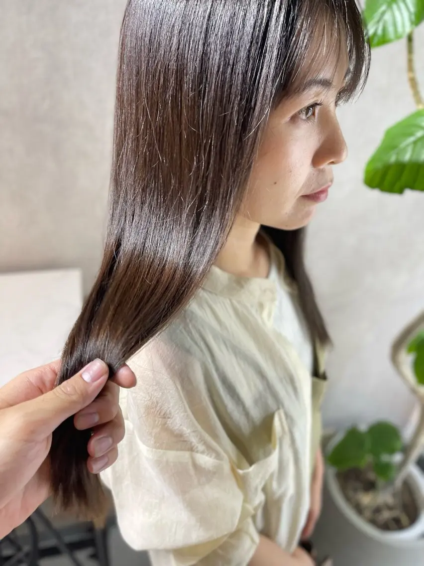 セミロング カット ヘアカラー トリートメント モテ髪支持率NO.1 KENJIROのヘアスタイル