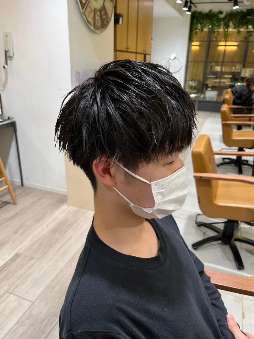 メンズ 福元友梨 ディレクター✂️のヘアスタイル