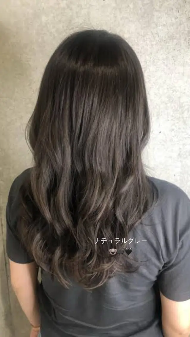 ミディアム カラー 🥣ケアブリーチカ ラーTakato🥛のヘアスタイル