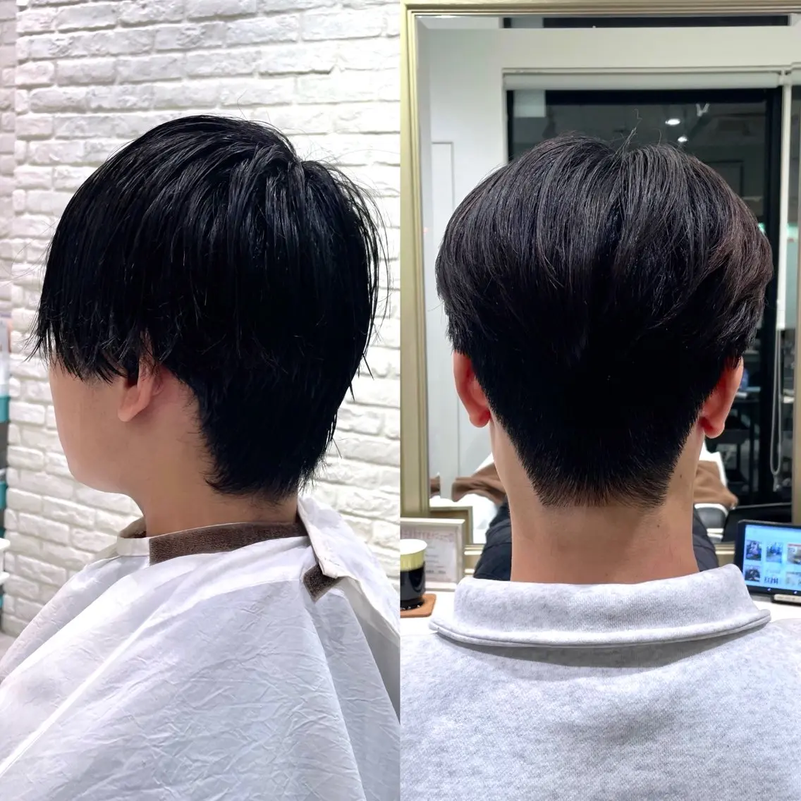 ショート ヘアアレンジ メンズ カット ヘアセット パク・ボミン小野リエ 韓国ハーフ🦊のその他イメージ