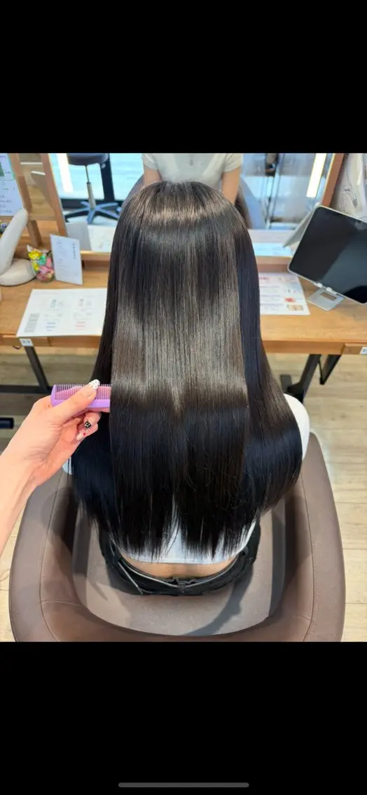 ロング ヘアカラー トリートメント 透明感カラー 🧚‍♂️さえのヘアスタイル