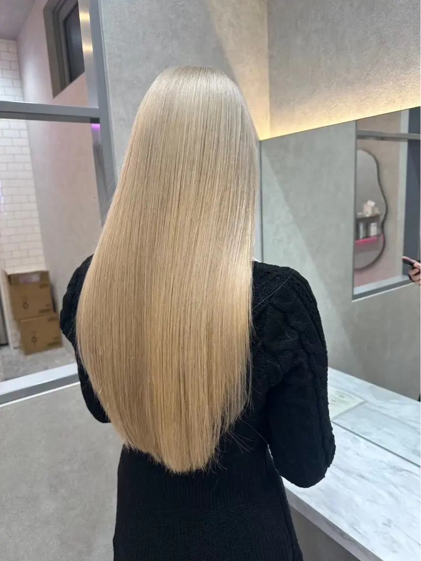 カラー ハイトーンカラー ヘアカラー トリートメント Rio / 艶カラー/ハイトーンのヘアスタイル