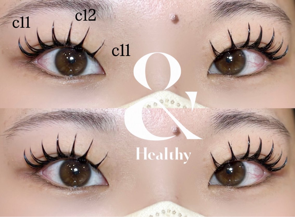 マツエク・マツパ 束感まつ毛 まつげパーマ eyelistෆ‪ raimu🩷ᩚのマツエク・マツパデザイン