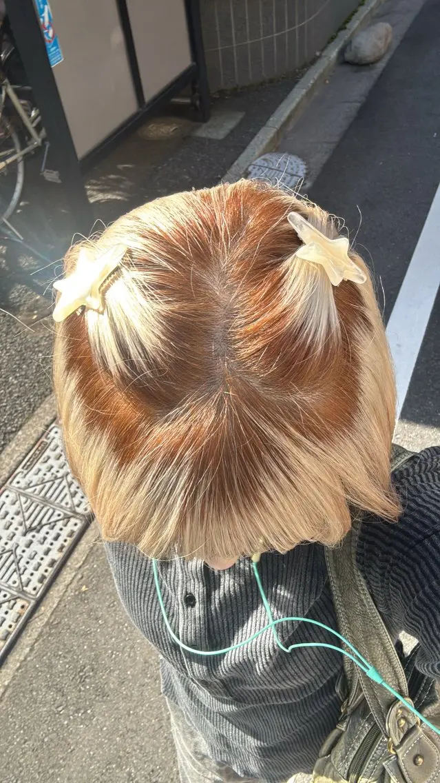 ミディアム ヘアカラー 🍒透明感×艶カラー 🍒こなんのヘアスタイル