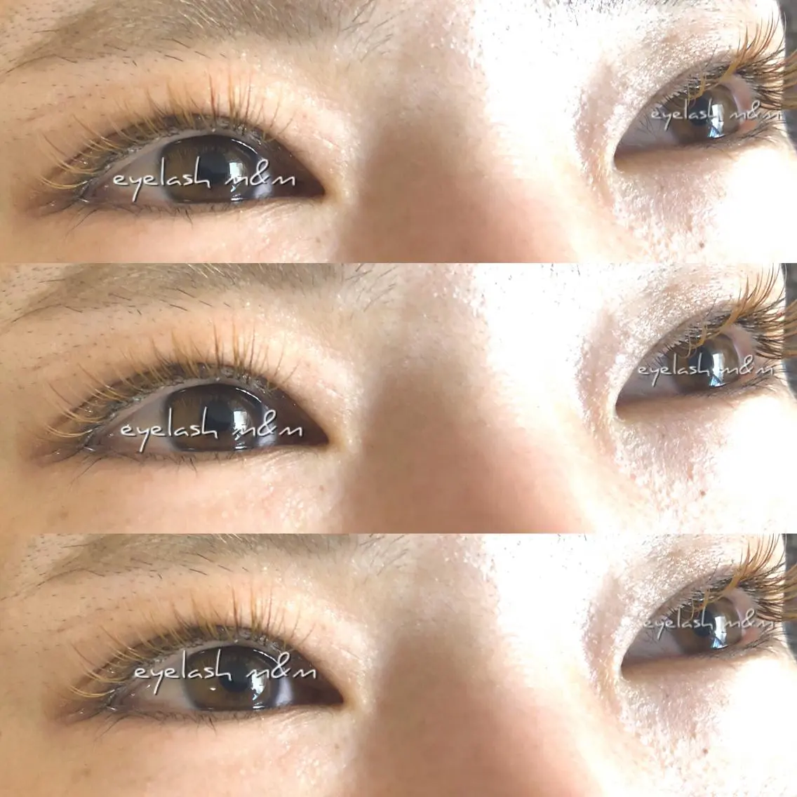 マツエク・マツパ カラーマツエク Eyelash m&mのマツエク・マツパデザイン