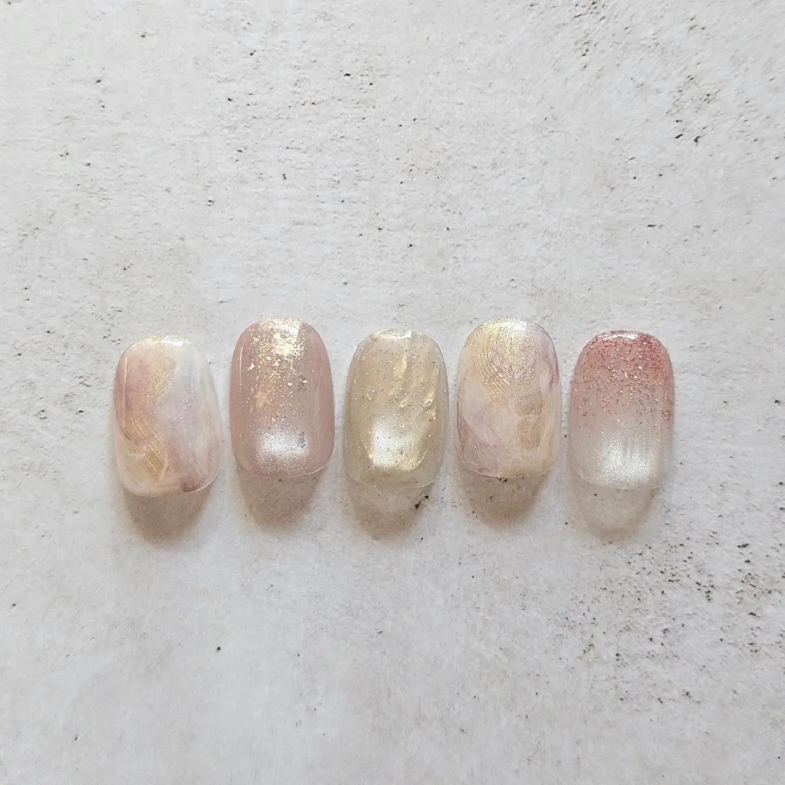 ネイル ピンク 春ネイル ハンドネイル Nailsalon manoのネイルデザイン