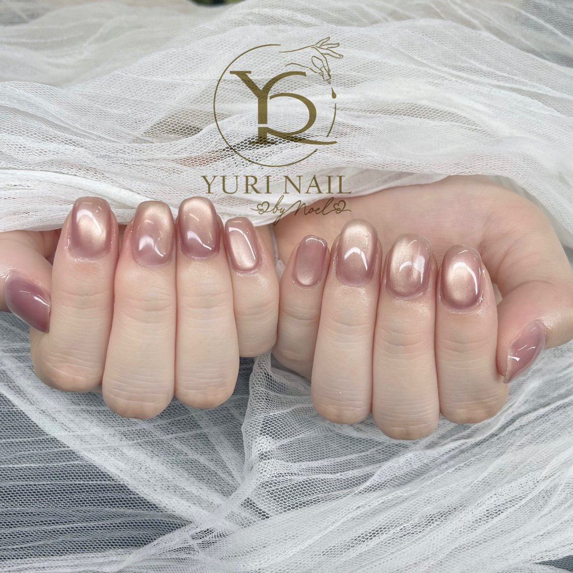 ネイル チークネイル フットネイル フレンチネイル グラデーション キラキラネイル ハンドネイル フットネイル ハンドケア YURI Nail Funabashiのネイルデザイン