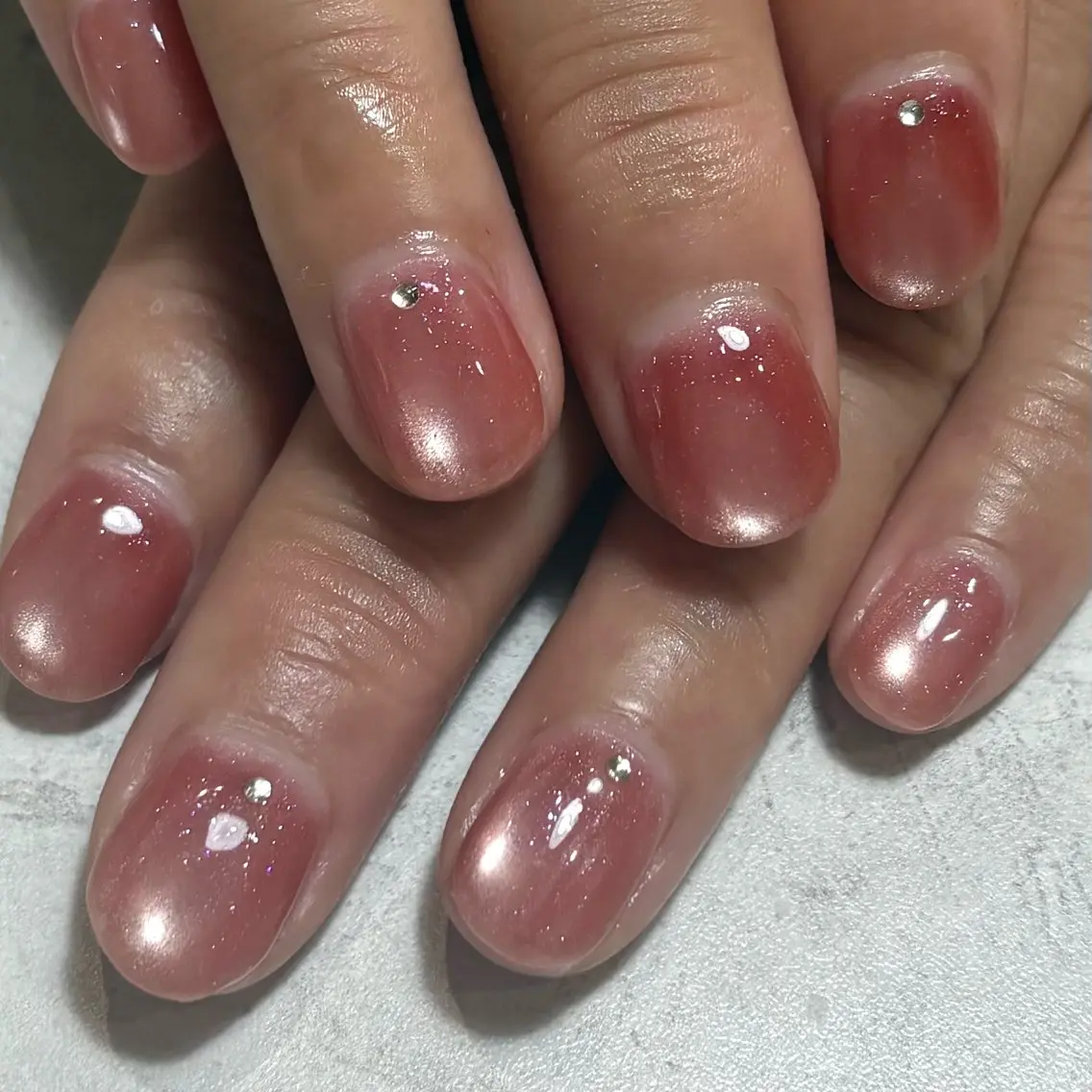ネイル ハンドネイル WHITE NAIL 鳳店AYUMIのネイルデザイン