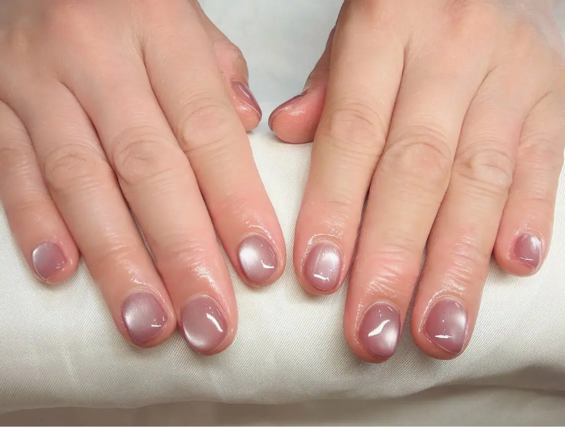 ネイル マグネットネイル ショートネイル Nail salon Lino*aのネイルデザイン