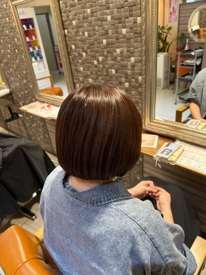 ショート カラー カット ヘアカラー 🫧髪質改善/相模 大野/新井公輔🫧のヘアスタイル