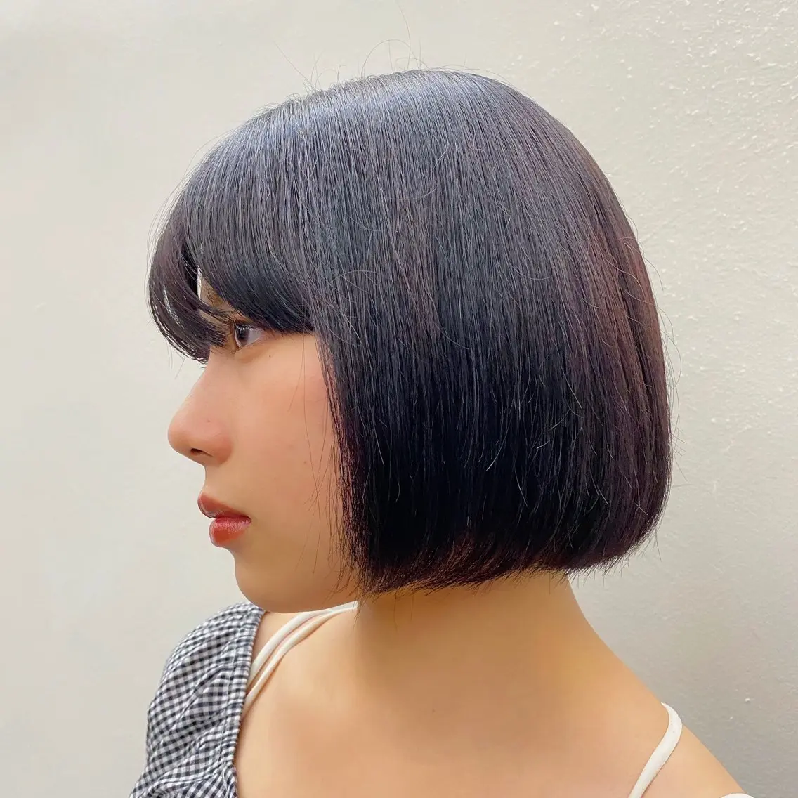 ショート カラー 似合わせレイヤー/ ケアパーマ/高倉のヘアスタイル