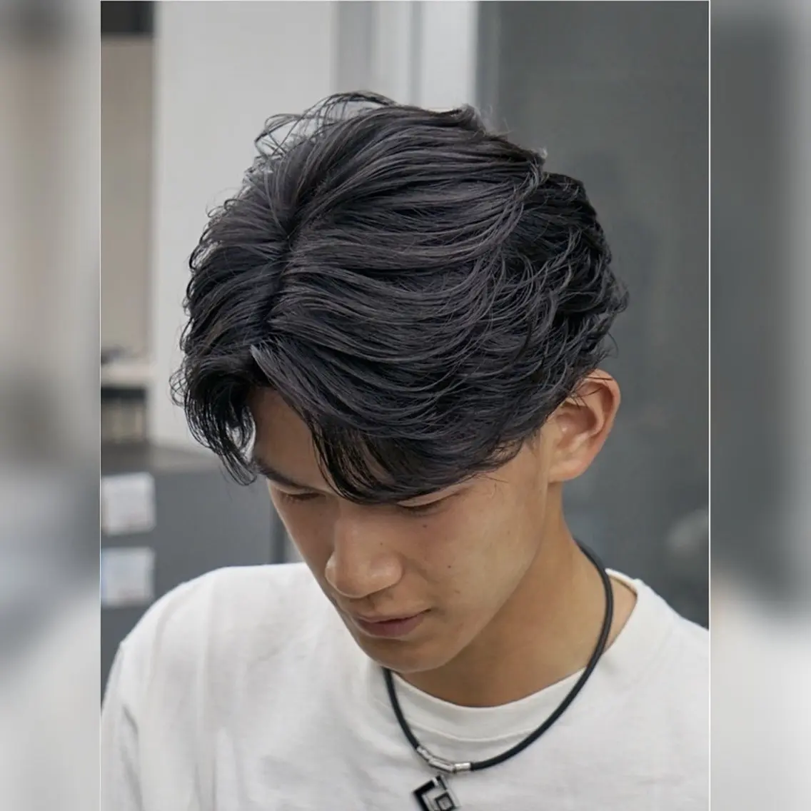 パーマ メンズ フェザーパーマ メンズパーマ カット パーマ 【OVARL】メンズ パーマ/さかしょーのヘアスタイル