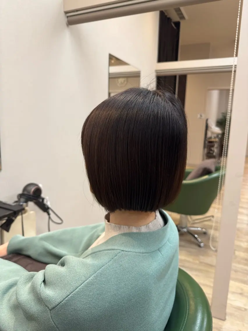 ショート ボブ 植松 小乃佳のヘアスタイル