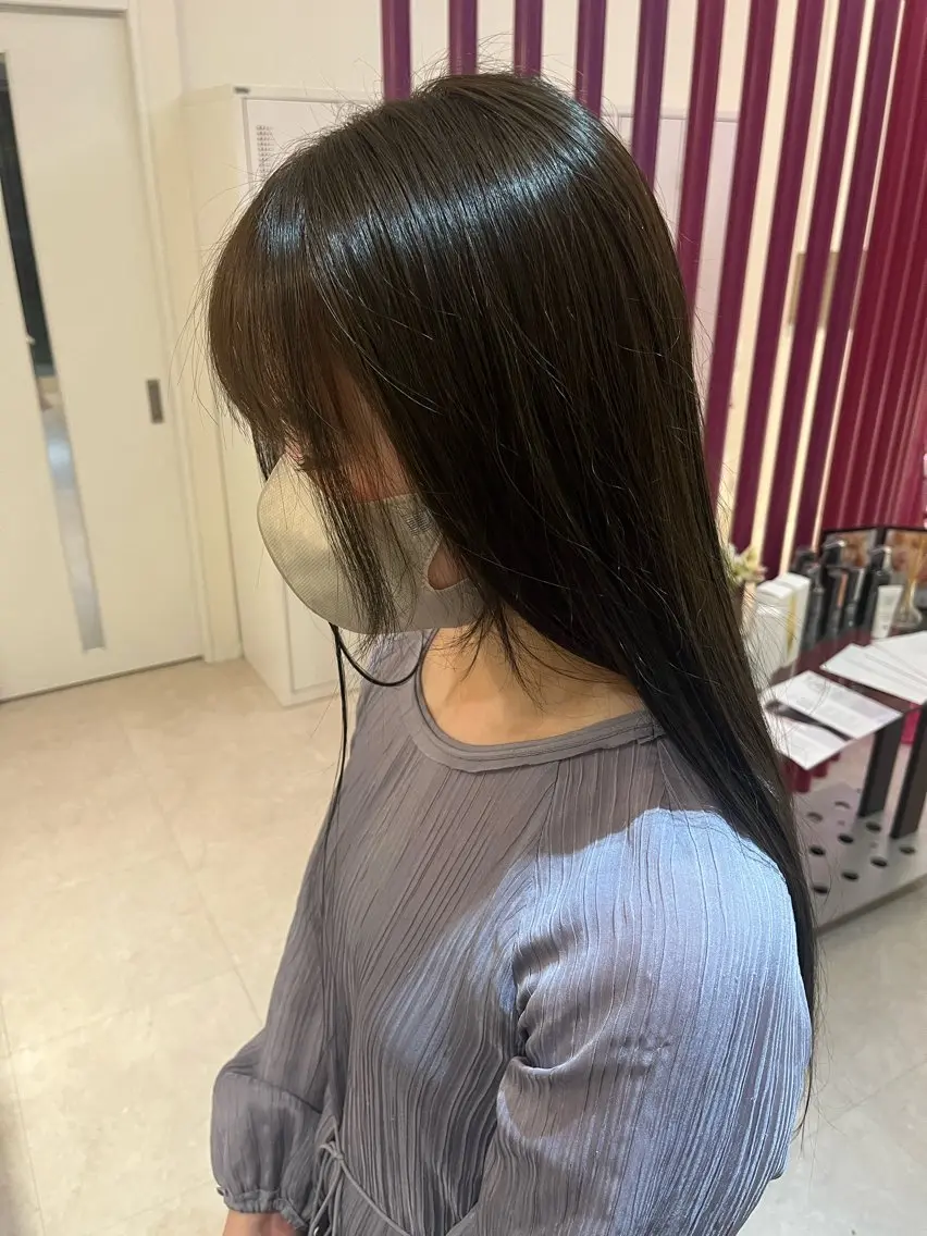 [人気No.1]ブリーチなしワンカラー＋トリートメントの写真