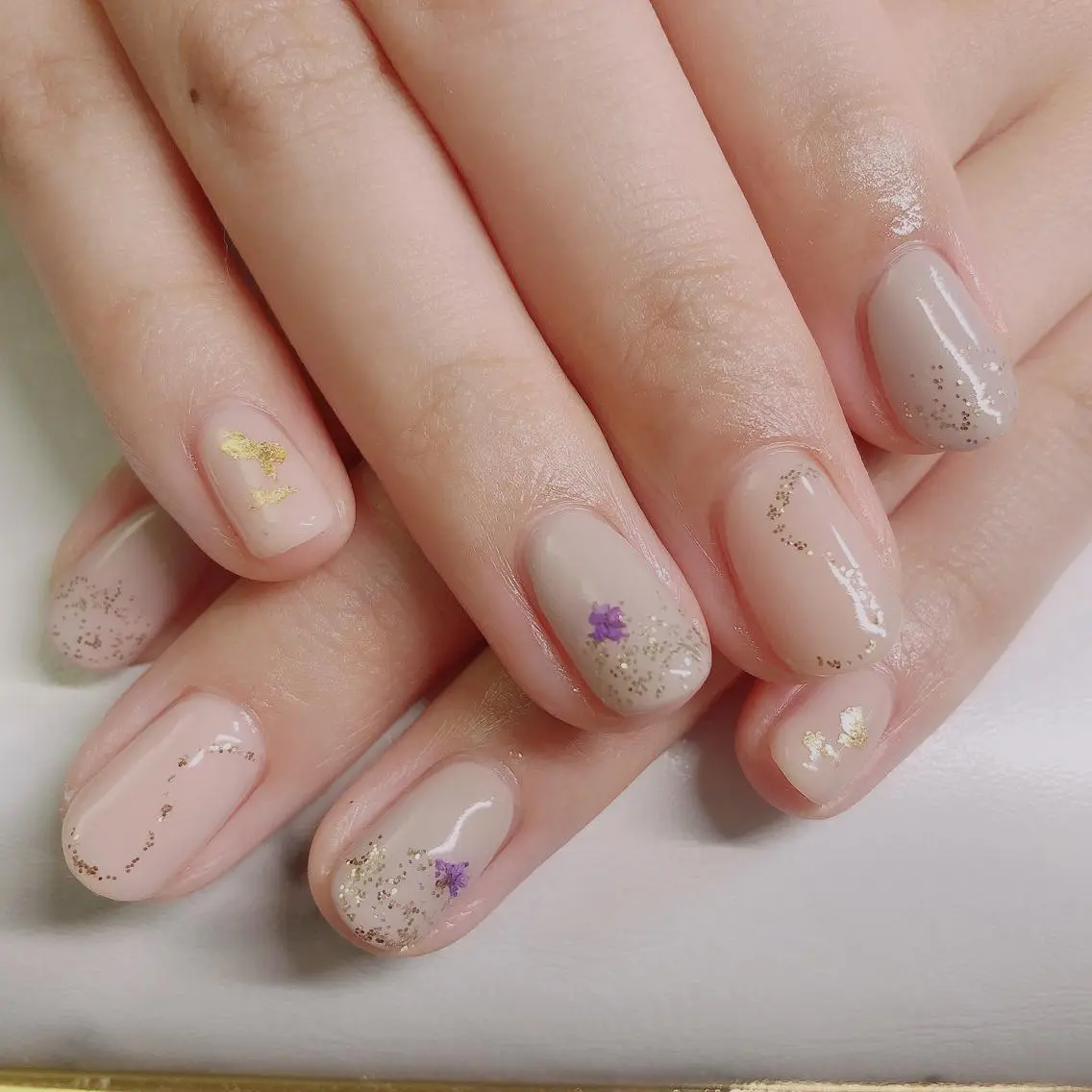 ネイル ハンドネイル ネイルサロンエクラ 🫧Shizukaのネイルデザイン