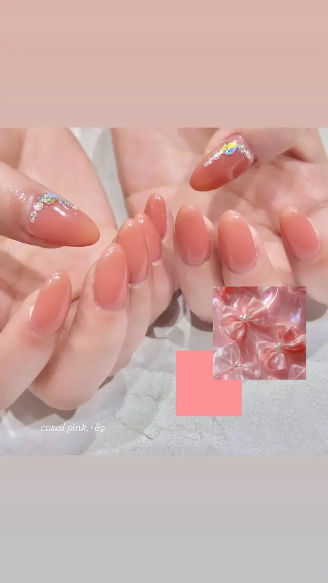 ネイル オフィスネイル ワンカラーネイル ピンク シンプルネイル ハンドネイル Bianca♡ SUGIYAMAのネイルデザイン