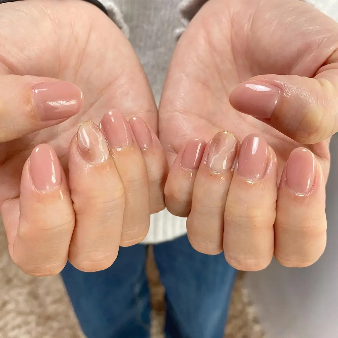 ネイル アートネイル オフィスネイル lcoco nailのネイルデザイン