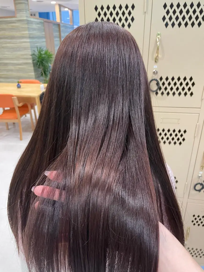 韓国風カット✂︎ケアフルカラー  12100円　【ツヤ髪】の写真