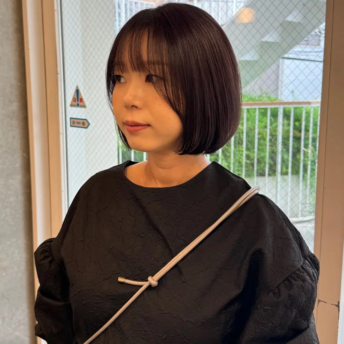 ミディアム 暖色・前髪カット 🎗️佐藤ゆみこのヘアスタイル
