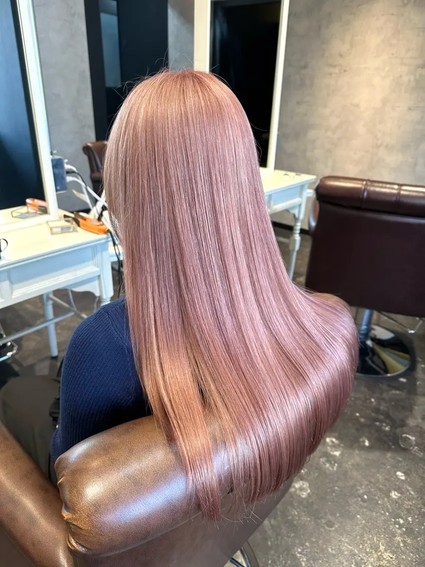 ロング ヘアカラー 澤村 高宏のヘアスタイル