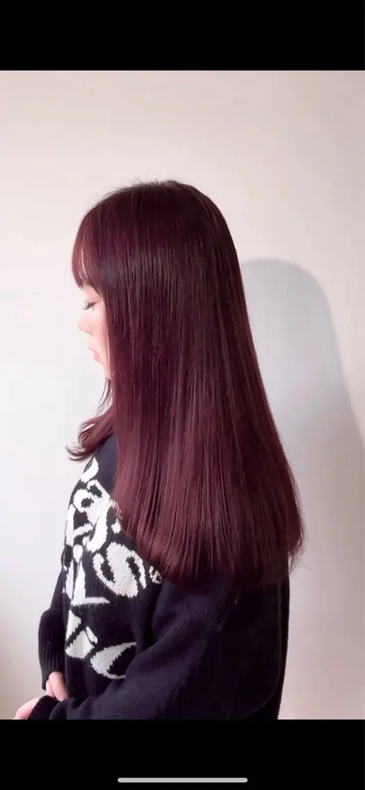カラー ピンクカラー ニトウ レイナのヘアスタイル
