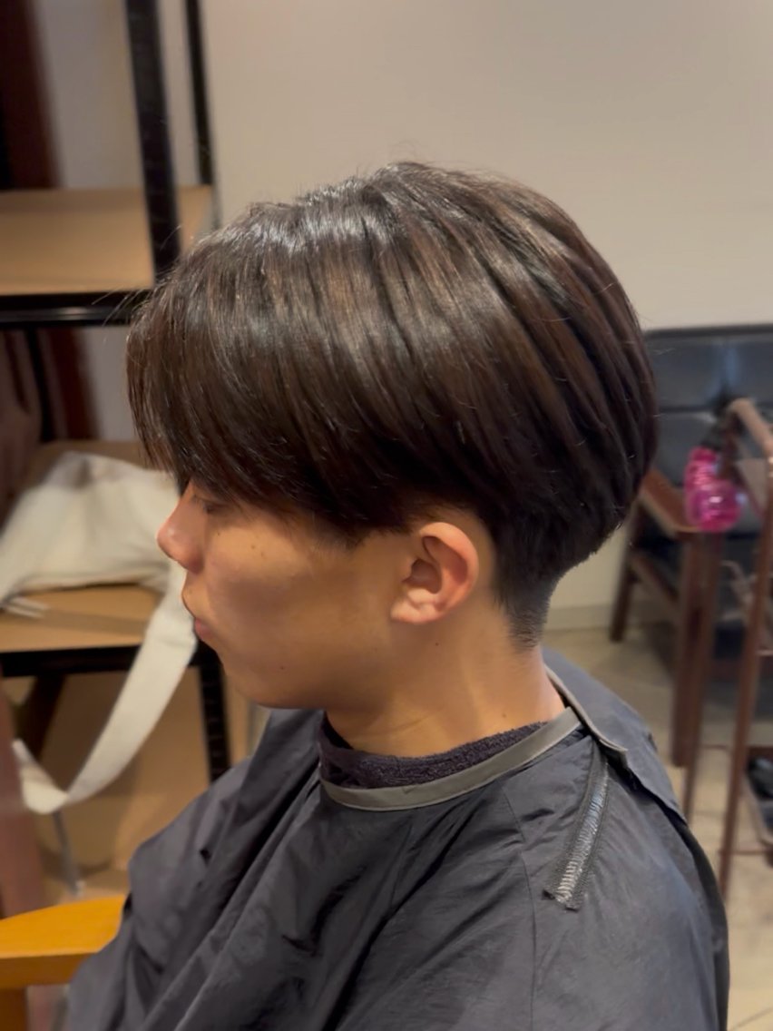 ショート カラー メンズ マッシュ グレージュ カット ヘアカラー トリートメント GAKU【メンズ カット/パーマ】のヘアスタイル