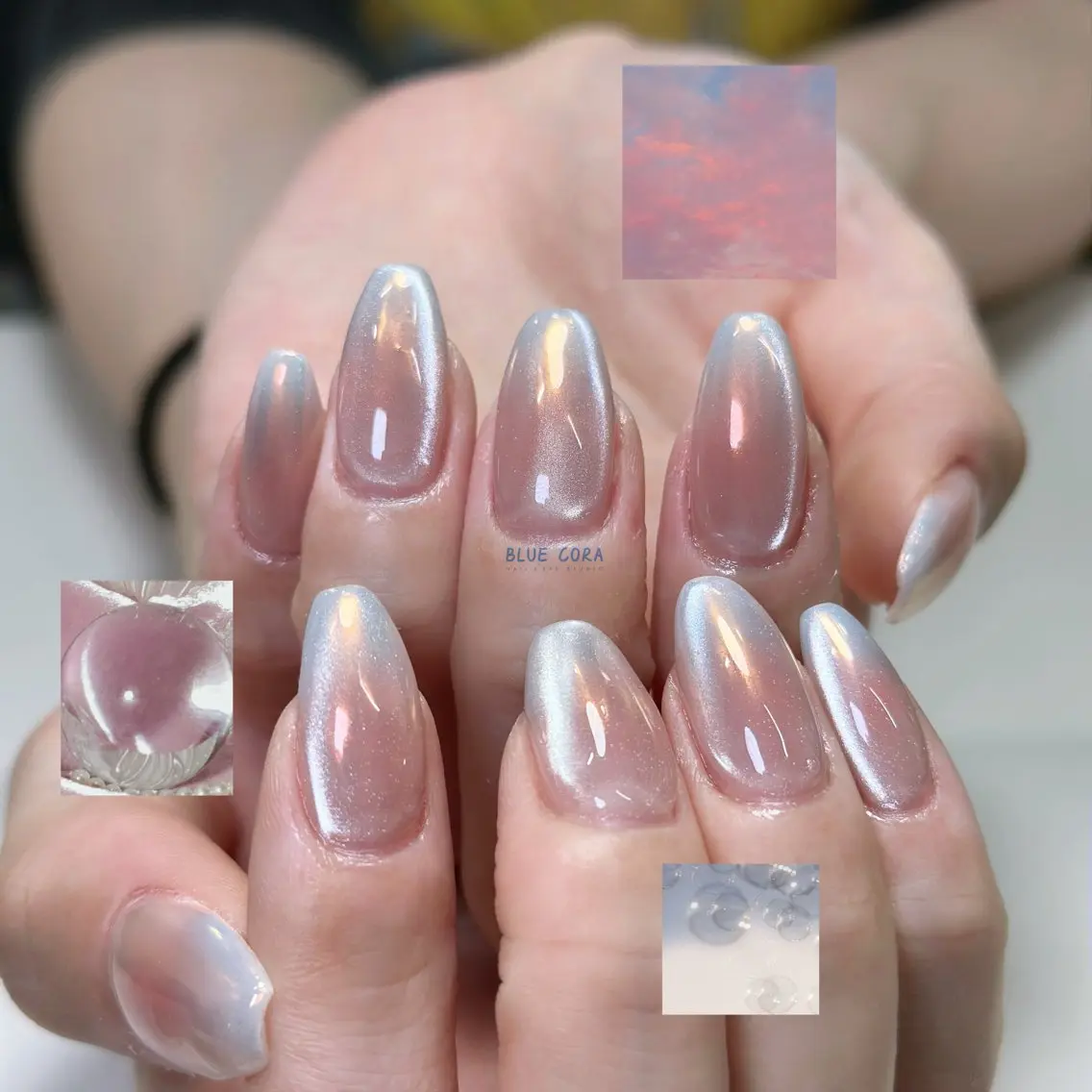 ネイル ハンドネイル BLUE CORAのネイルデザイン