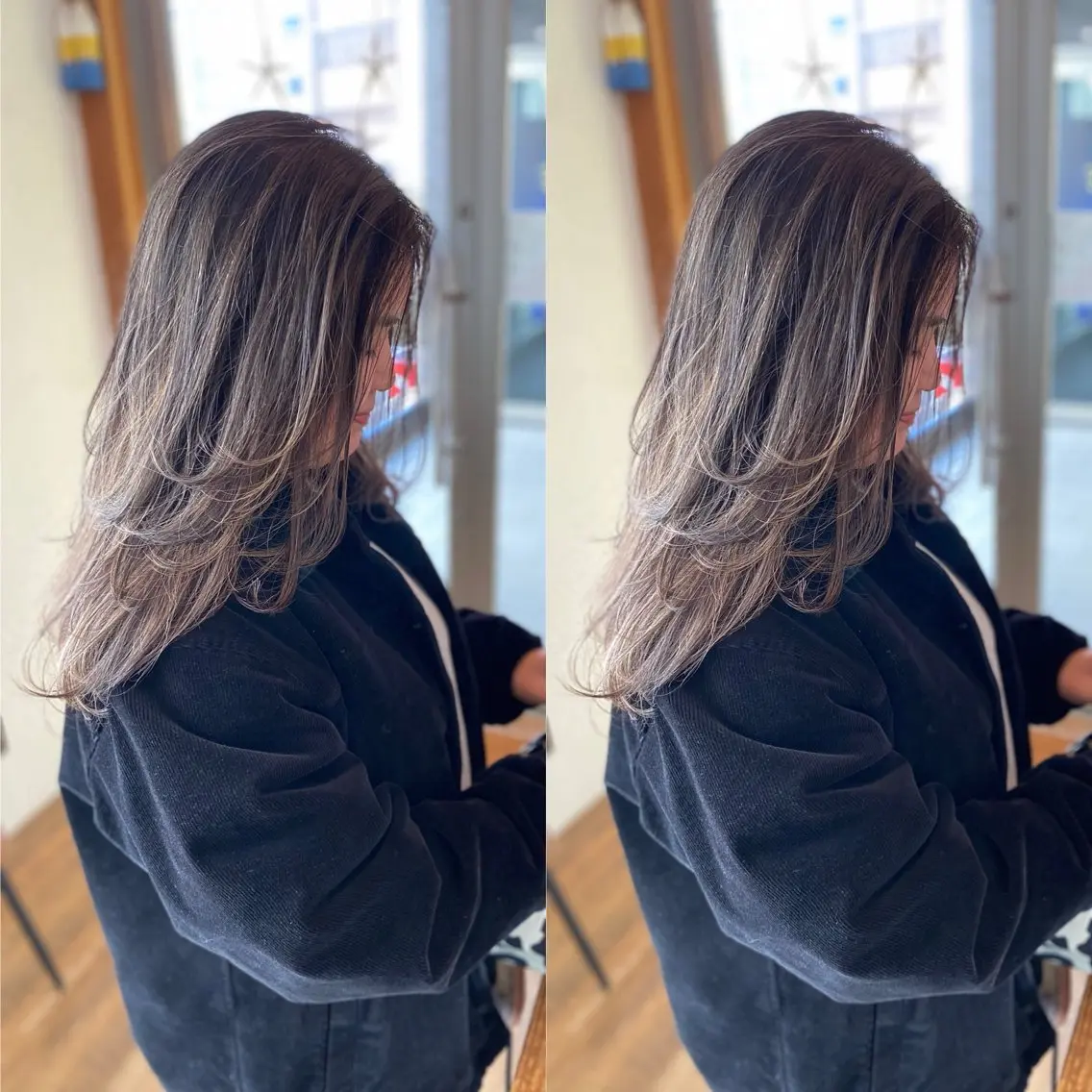 ロング ハイライト ロング カット ヘアカラー 木村丈晴✂️ご来店 お待ちしてます😊のヘアスタイル