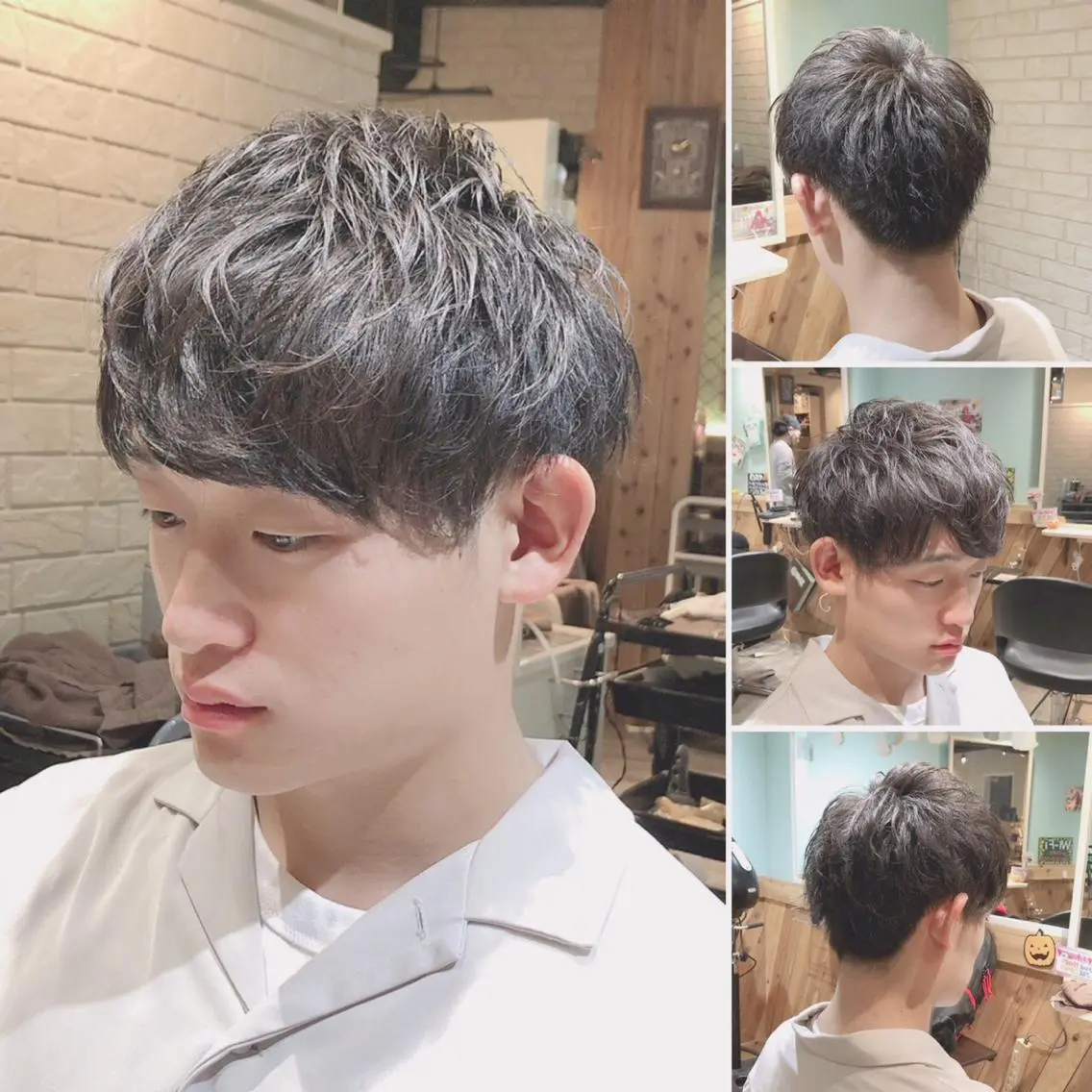 ショート メンズ 薮 恵一のヘアスタイル