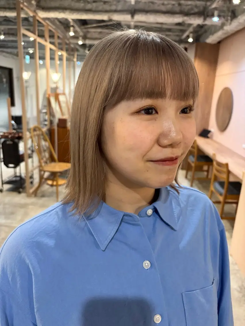 ショート カット ヘアカラー トリートメント Hayashi Shioriのヘアスタイル