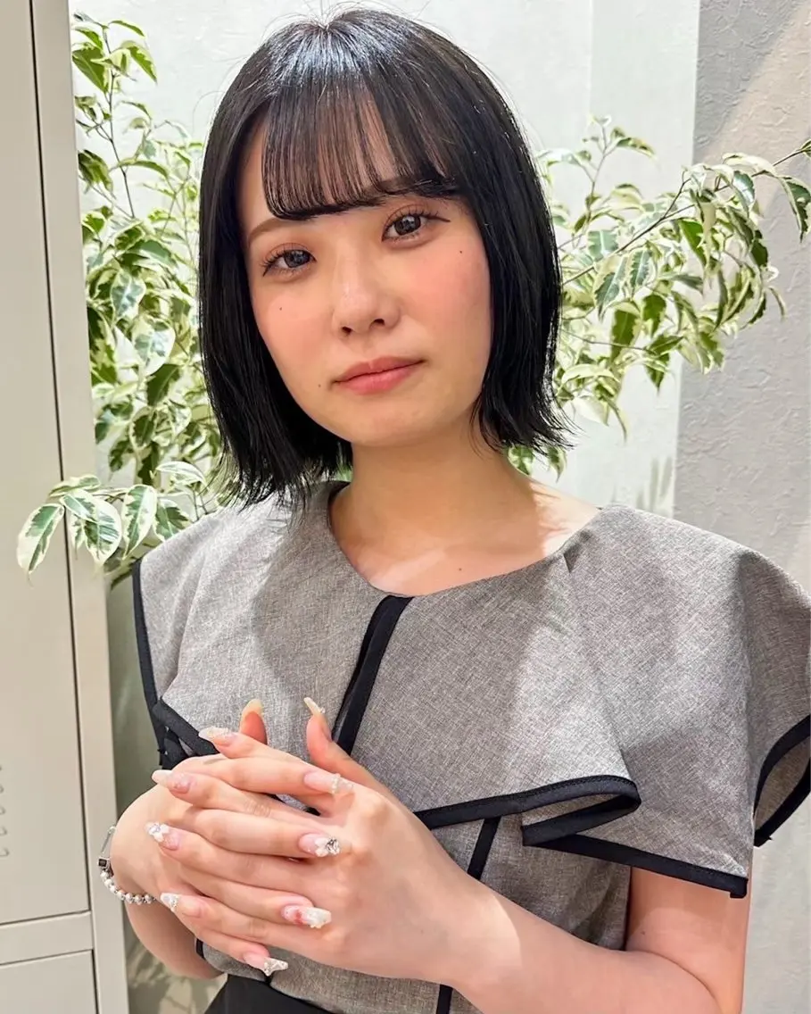 ショート ボブ カット balance.赤田 蒼空のヘアスタイル