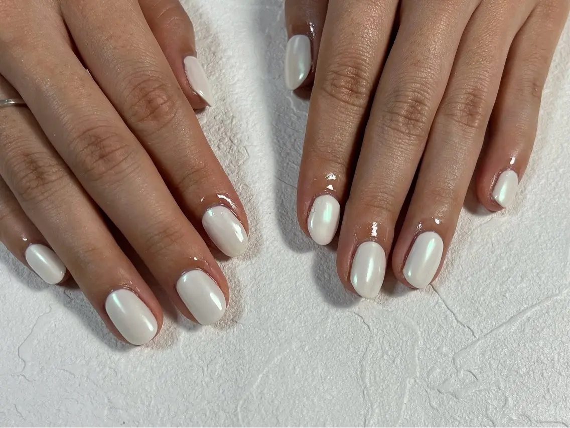 ネイル オーロラネイル フットネイル フレンチネイル ジェルネイル 韓国ネイル ハンドネイル kiki nail たまプラーザのネイルデザイン