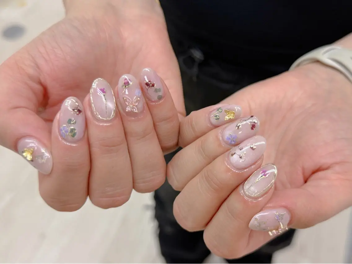 ネイル ハンドネイル OCEAN nail パラジェル　取扱い店のネイルデザイン