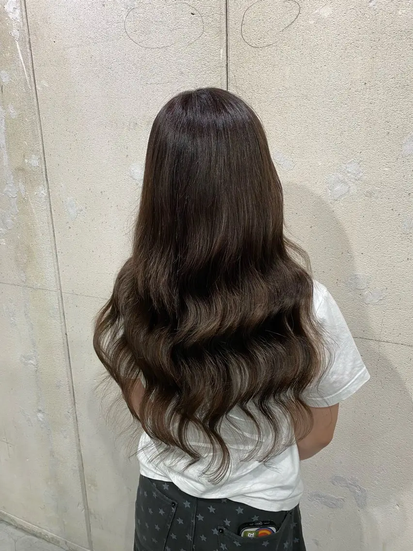 【無加工毛エクステ】艶カラー+ダブル羽エクステ(1束2本付)70束¥49,900の写真