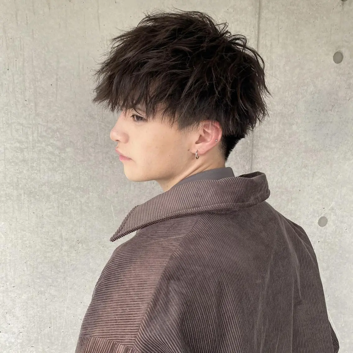 ショート パーマ メンズ 【公式】メンズ専門 🔥BLUCK渋谷店のヘアスタイル
