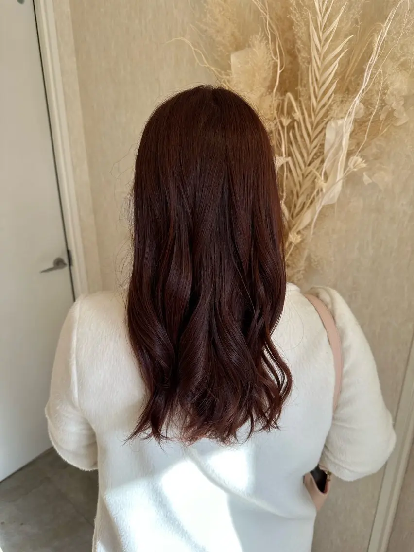 ロング カラー 西安 優香のヘアスタイル