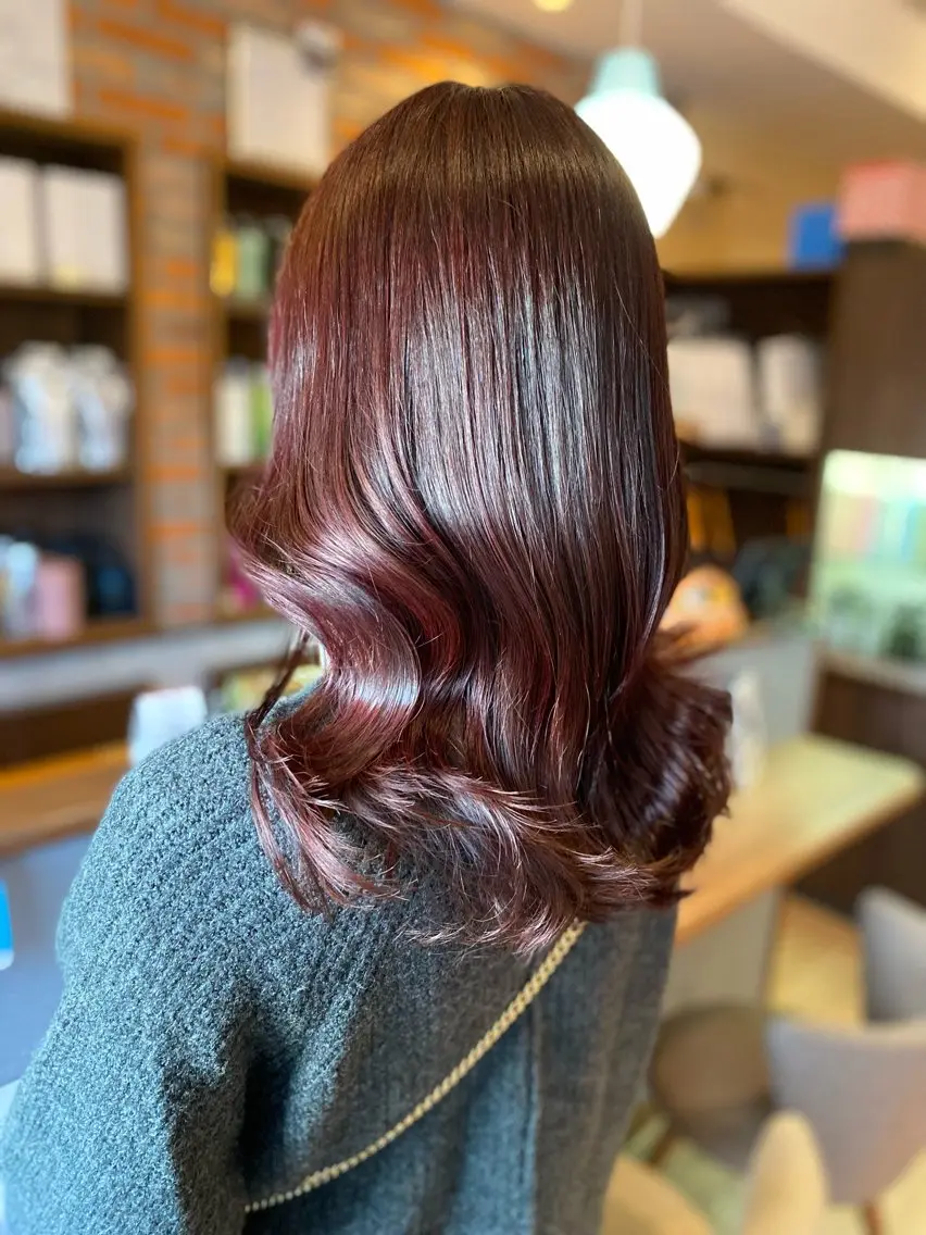 ミディアム カラー カット ヘアカラー トリートメント ◤ Jammin.◢ Mizuho.のヘアスタイル