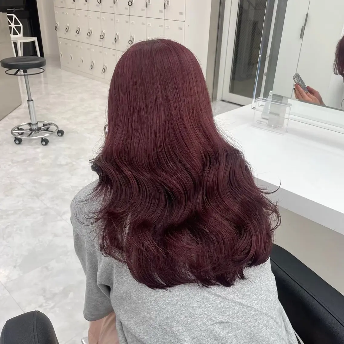 カラー ユイ☆レイヤー/ ブリーチ卒業カラーのヘアスタイル